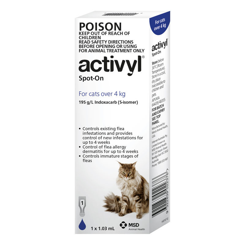 activyl spot on for cats